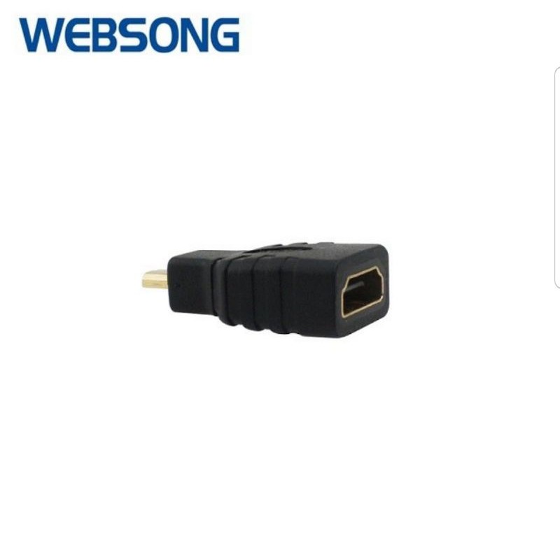 Connector HDMI Female to HDMI Micro Male Websong