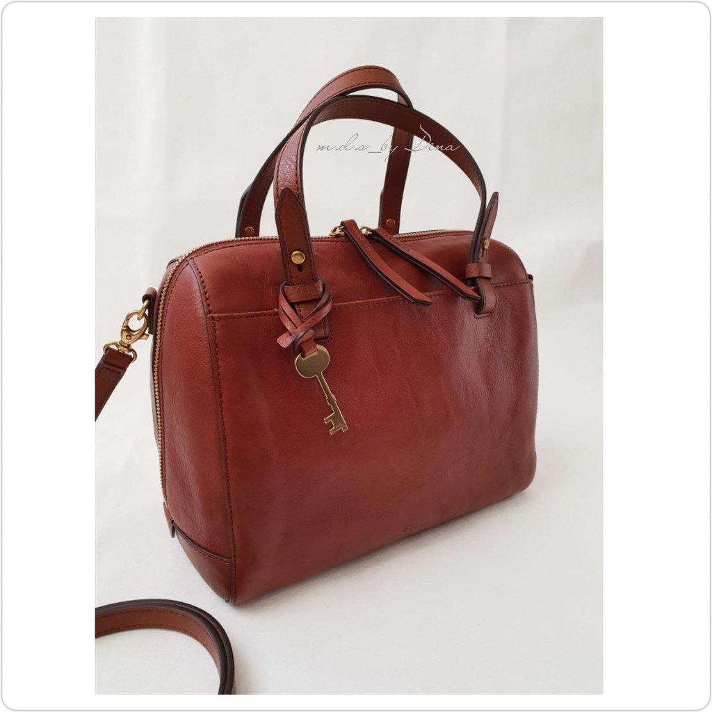 Fossil Rachel Satchel Brown