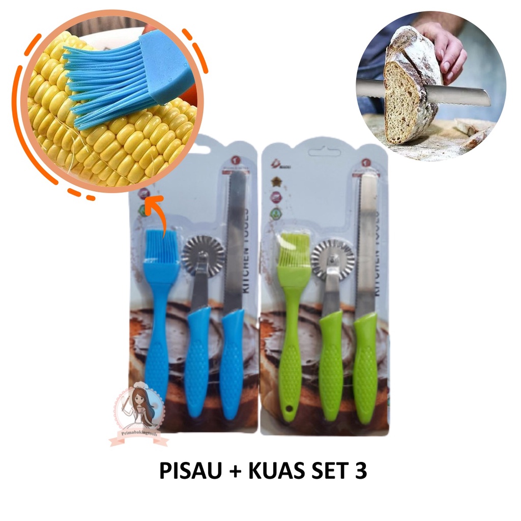 

Pisau + kuas set 3 (YK1010)