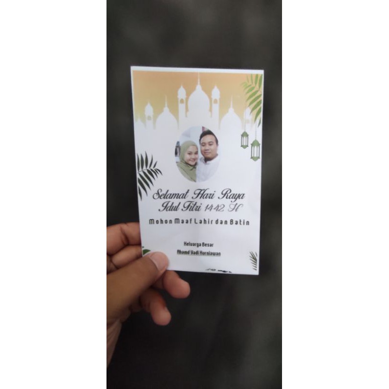 AMPLOP LEBARAN CUSTOM BISA PAKAI FOTO SENDIRI