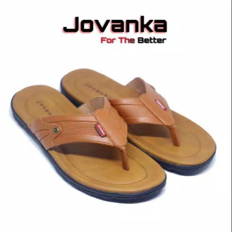 SANDAL KULIT PRIA/SENDAL PRIA DEWASA JVK 06