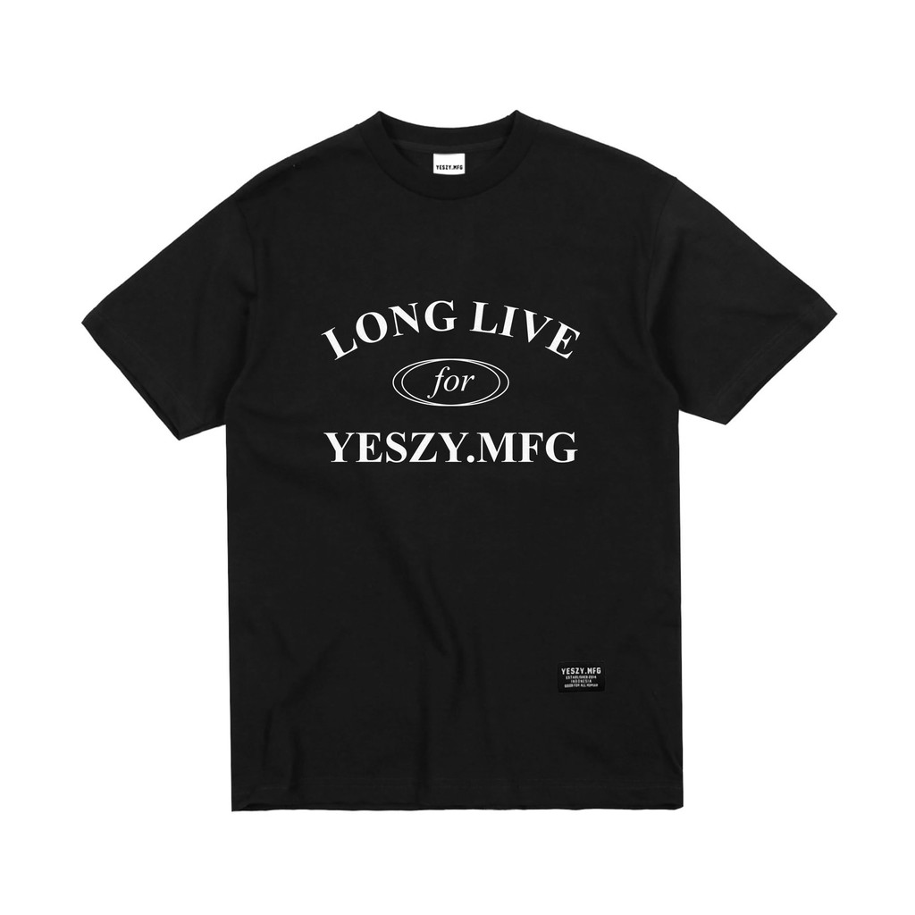 YESZY.MFG - Longlive Black Tee