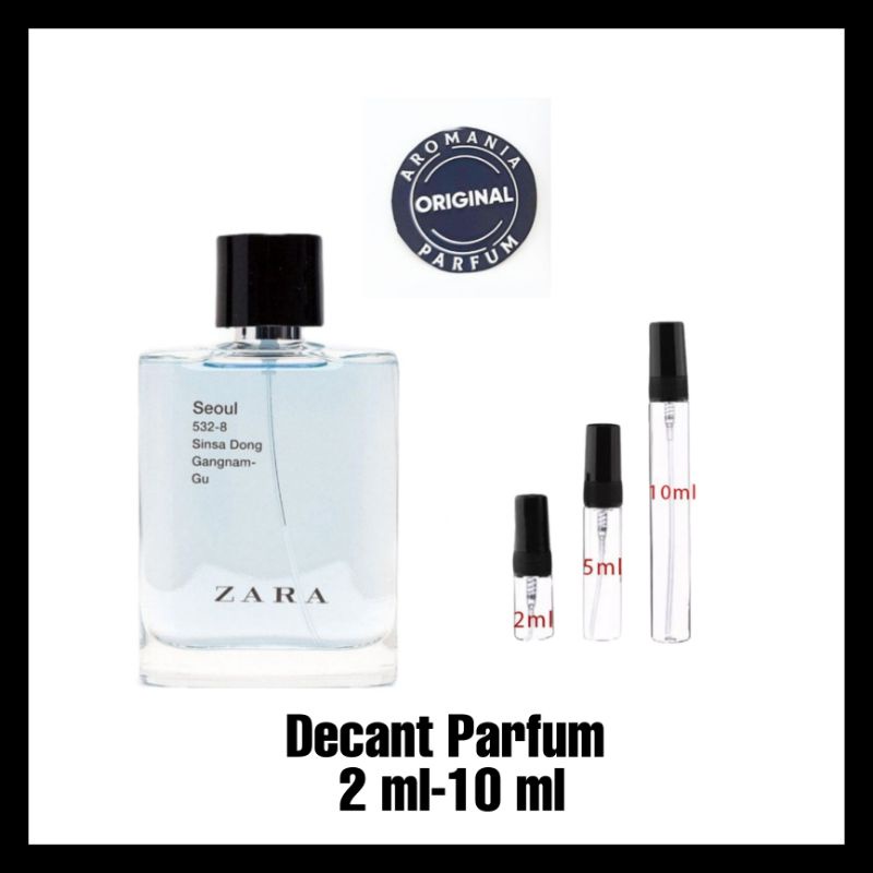 Decant Parfum ZARA SEOUL 532-8 Sinsa Dong