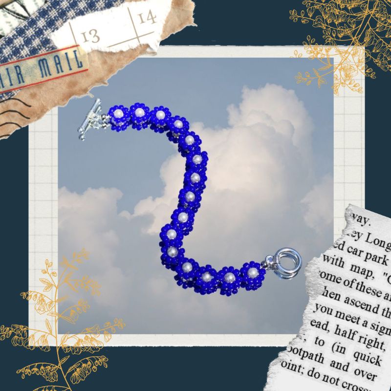 Pearl Beaded Bracelet | Pearl Bracelet | Beads Bracelet | Korean Bracelet | Woman Bracelet | Idol Kp