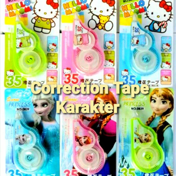 

Correction Tape Fancy 35 M Tip Ex Hello kitty Frozen