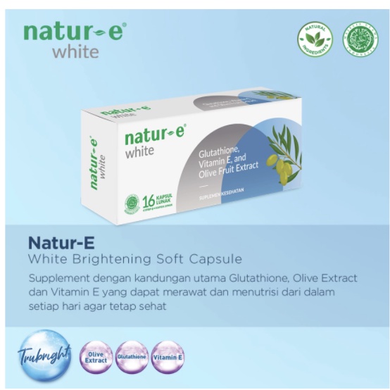 Natur E white soft capsule 32's