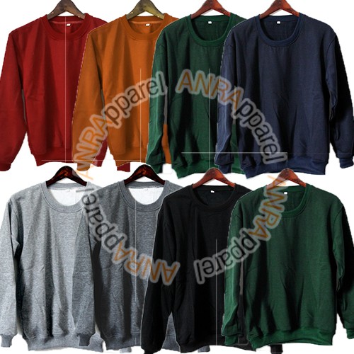 SWEATER OBLONG Sweater Basic Oblong Polos Pria/Cowok