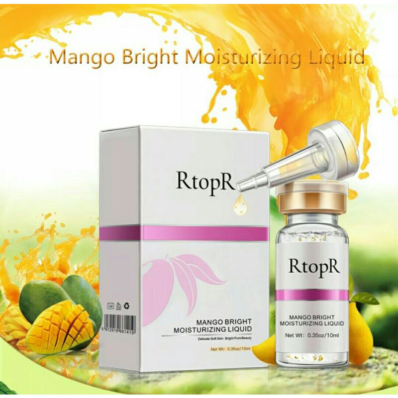 RtopR MANGO BRIGHT MOISTURIZING LIQUID | SERUM MANGGA Pemutih Wajah Anti Penuaan |