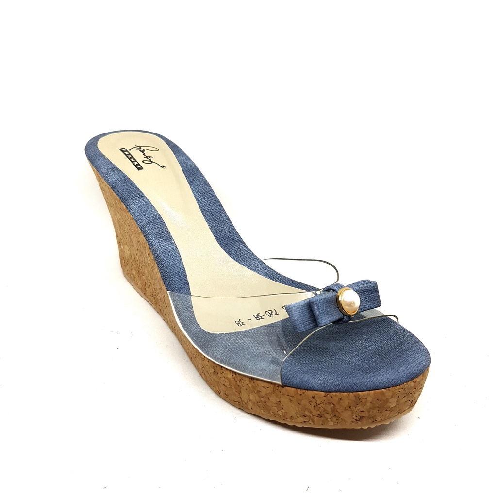 Franky KS720-38 Sandal Wedges Wanita