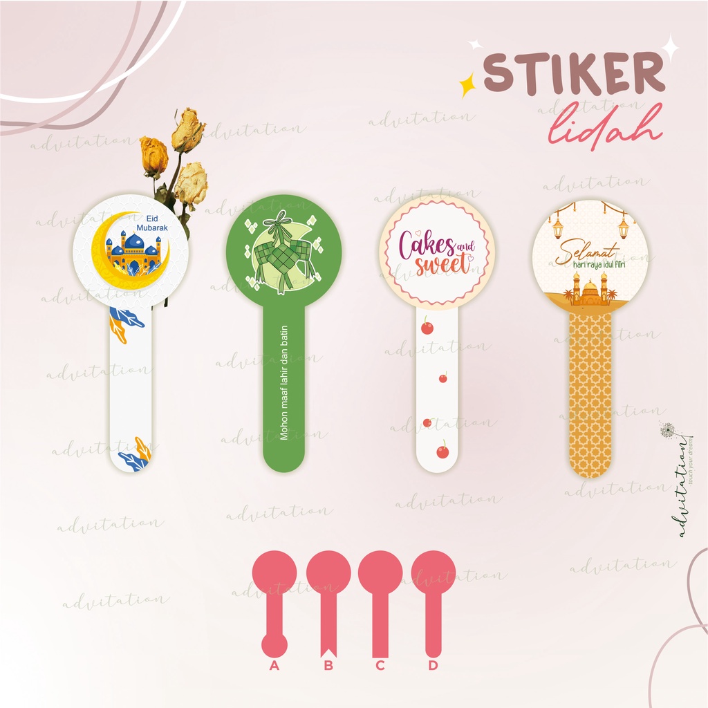 

STIKER LIDAH ❤ STIKER SEAL ❤ STIKER TOPLES ❤ IDUL FITRI ❤ STIKER HAMPERS ❤ STIKER BOTOL ❤ STIKER MAKANAN