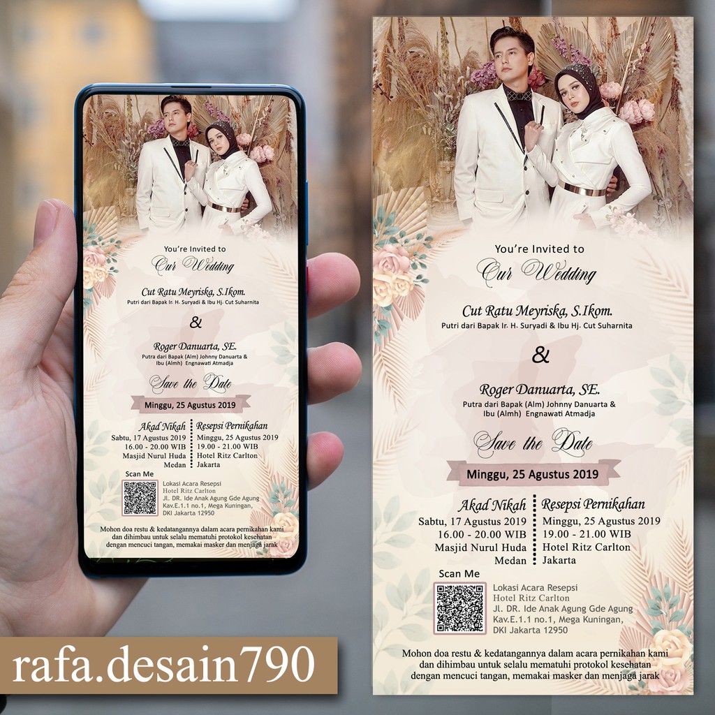 Jual Undangan Online Website Undangan Digital Web Undangan Sosmed E Invitation Digital 5758