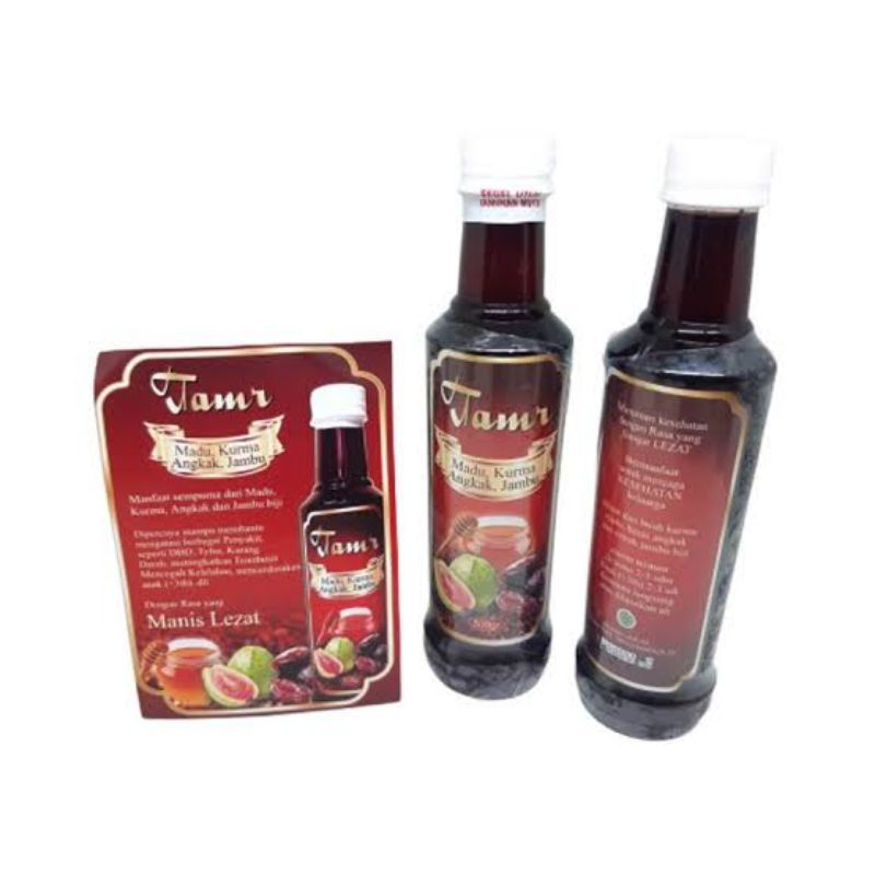 Tamr sari kurma Angkak  (Madu, Kurma &amp; Angkak) 500gr