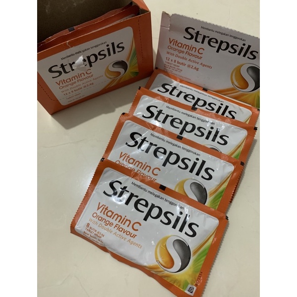 

Strepsils vitamin c orange flavour