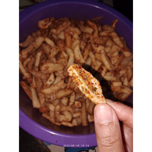 

basreng pedas daun jeruk