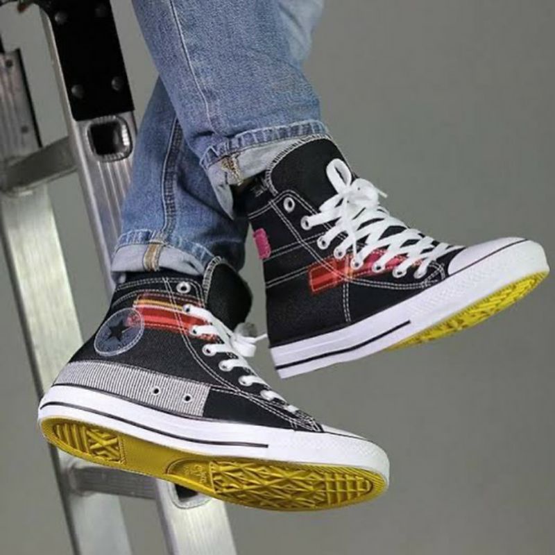 chuck taylor all star patchwork