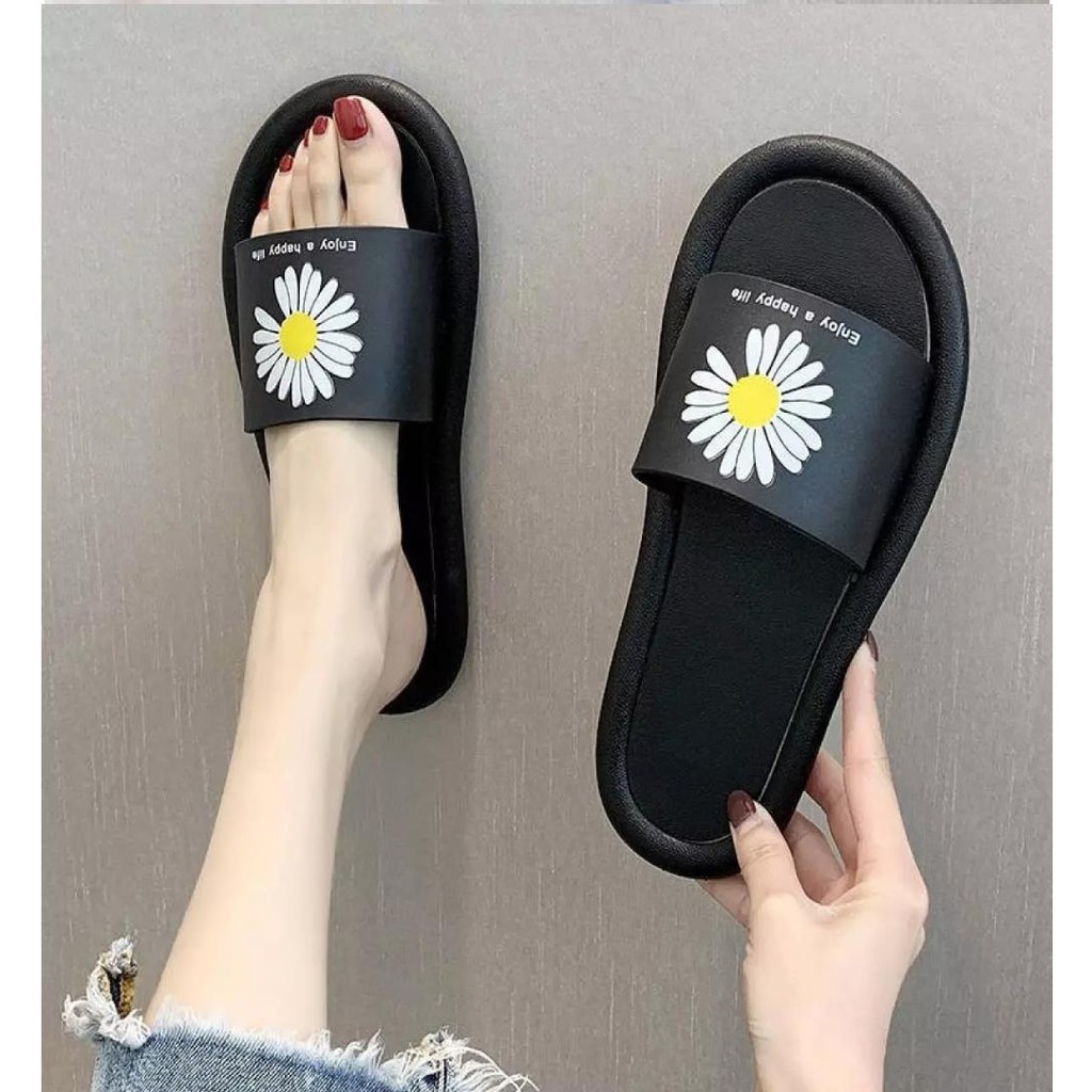 slip sandal wanita press sun