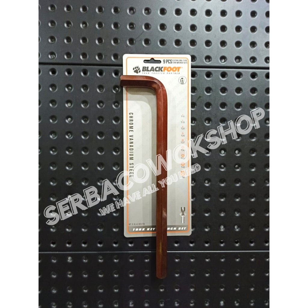 Blackfoot Kunci L Satuan Extra Long No 17 Mm Flat Hex Key Satuan S2 Material Termurah Berkualitas