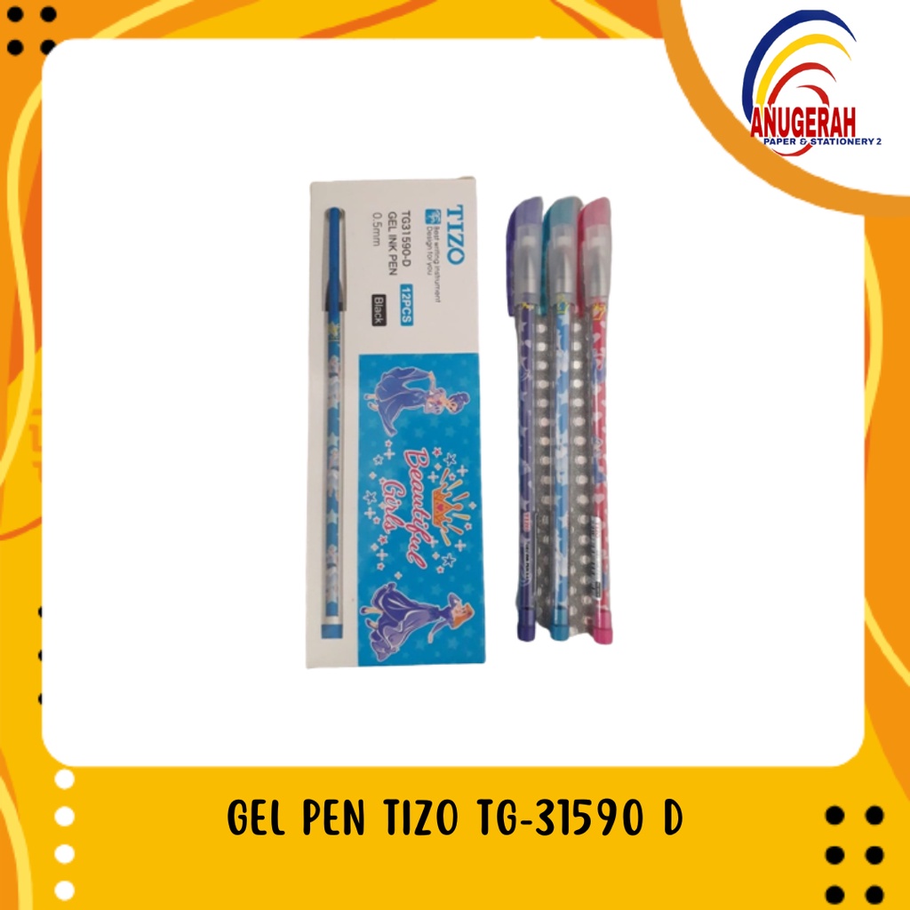 

BOLPOIN GEL PEN TIZO TG-31590-D