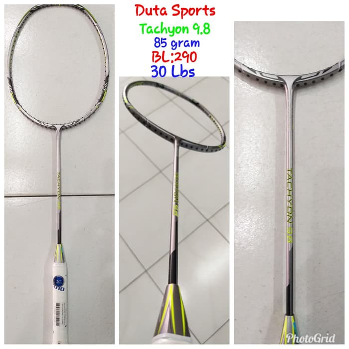 Raket Badminton Mizuno Tachyon 9.8 Original 100%