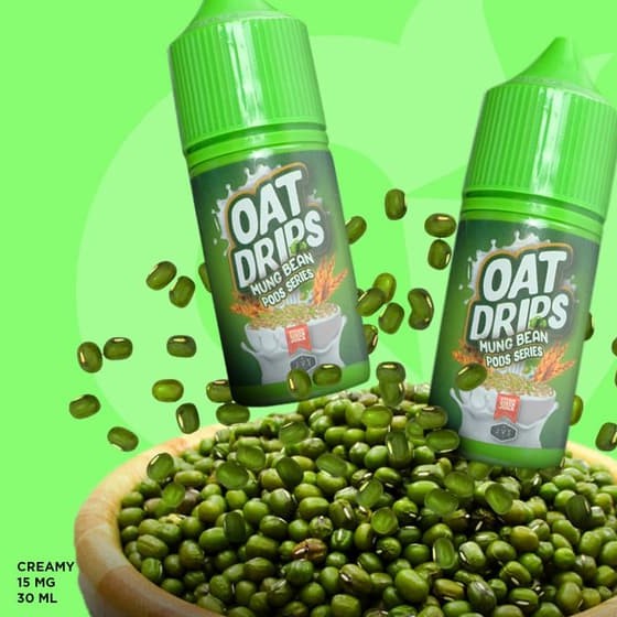 Liquid Oat Drips Mung Bean Pods Friendly 30ML 100% Authentic - V2 Pods Series