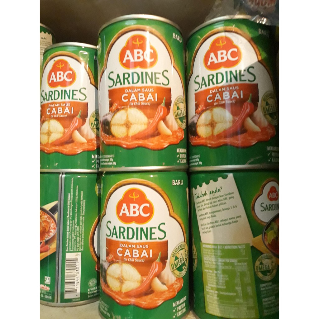 

[ABC] Sardines Cabai 425 GR