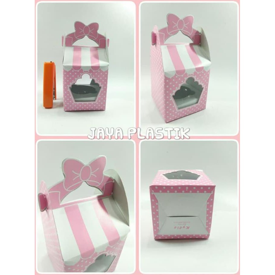 

DUS PITA / BOX PITA / DUS CUPCAKE PITA ( PINK ) TERMURAH PRODUK TERBATAS