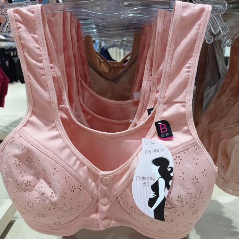 FELANCY BRA MENYUSUI KANCING DEPAN 3 (tdk berkawat) 72-7043