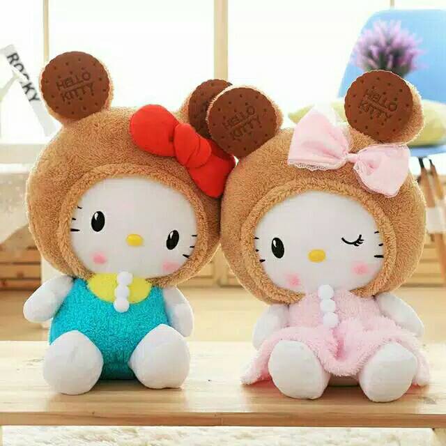 Boneka Hello Kitty Cookies 45cm 1 Set.