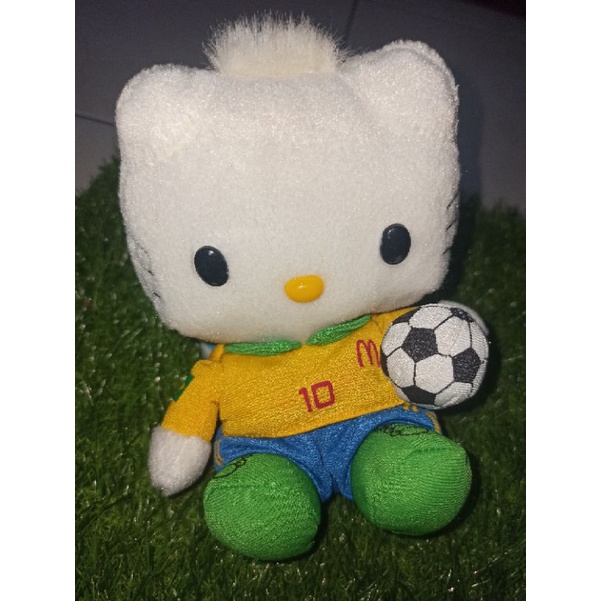 Boneka impor bolak balik - DANIEL HELLO KITTY & Mcflurry - Suvenir McD (preloved)