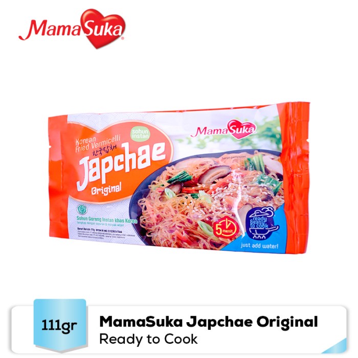 

s574gfd Mamasuka Japchae Original 111 Gr Ff064151E
