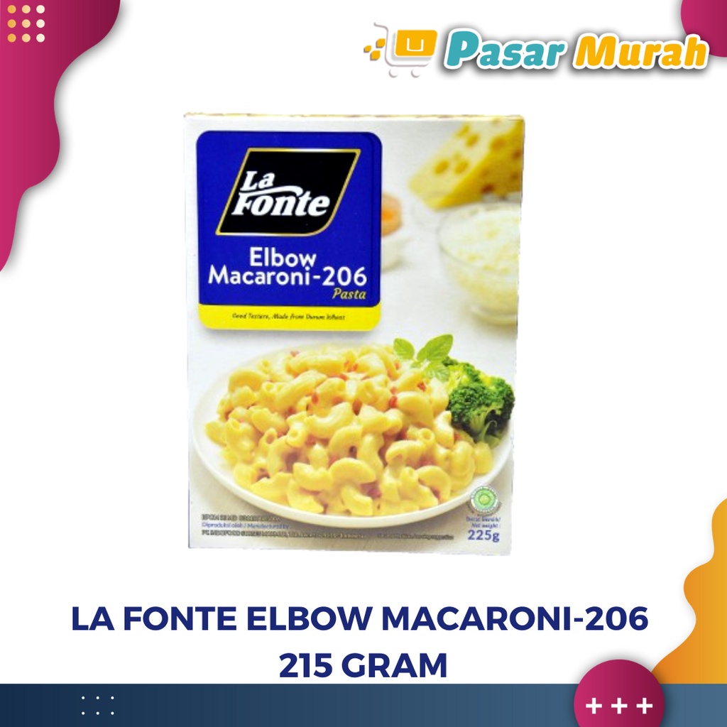 

La Fonte Elbow Macaroni-206 215 Gram