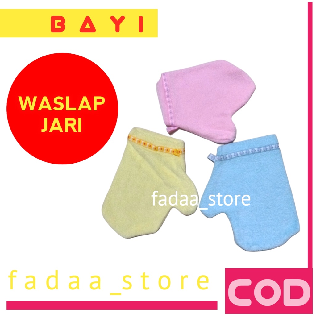 Waslap Bayi Waslap Jari Waslap Anak Newborn Waslap Kain Murah Grosir