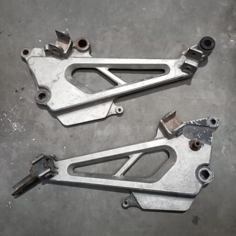 footstep postep pijakan kaki belakang motor honda tiger lama tiger lawas tilam tilas tiger 2000 orig