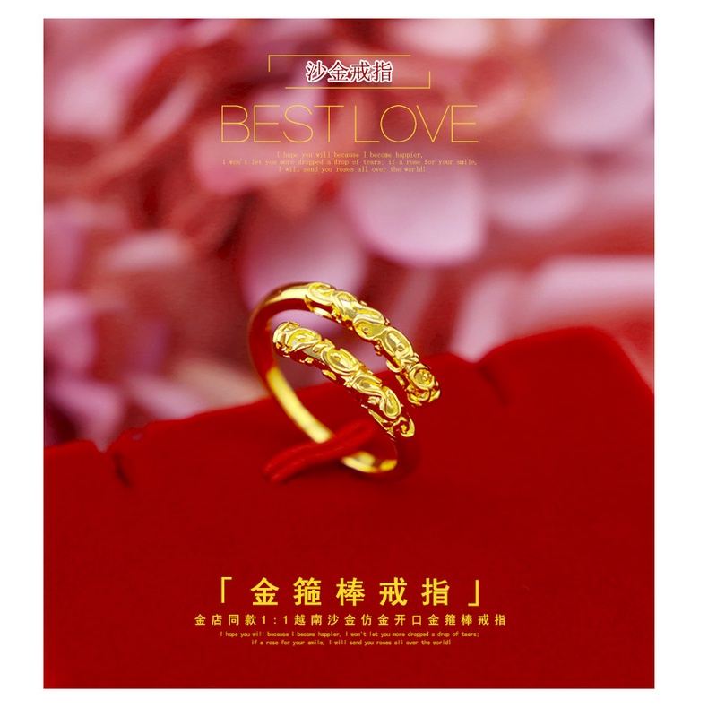 Cincin Hoop Batang Lapis Emas Asli Kadar 375 Untuk Pria Dan Wanita