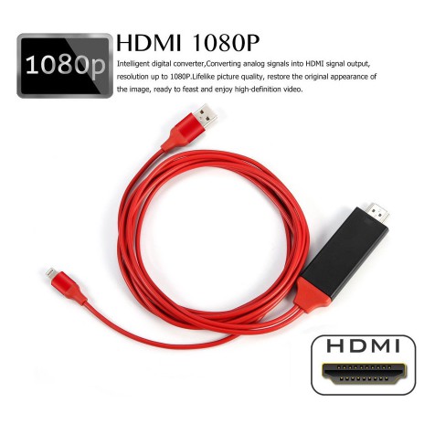 Kabel Hdmi Mira Screen Lightning