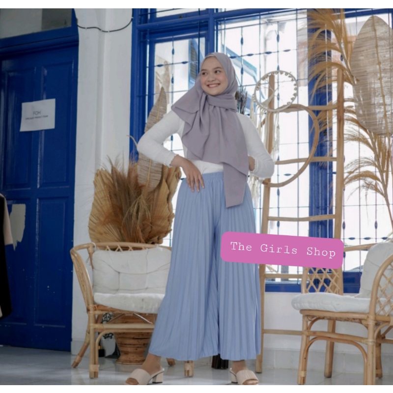 CELANA KULOT PLISKET PREMIUM JUMBO M FIT TO XXL-7