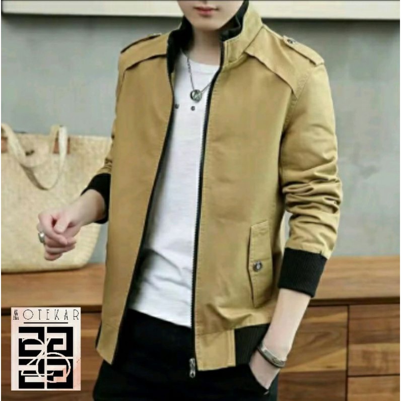 Jaket Fasion Pria / Jaket Semi Korea / Jaket Casual