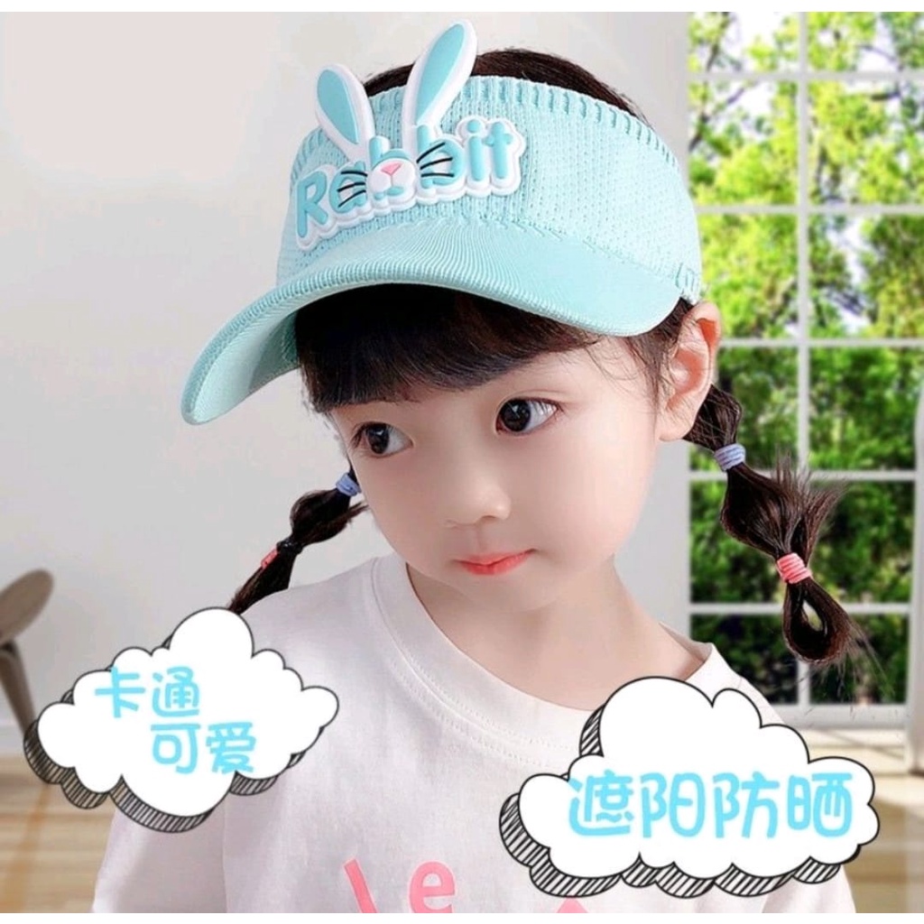 Topi Golf Anak Rabbit Premium Terbaru Usia 2-12 Tahun