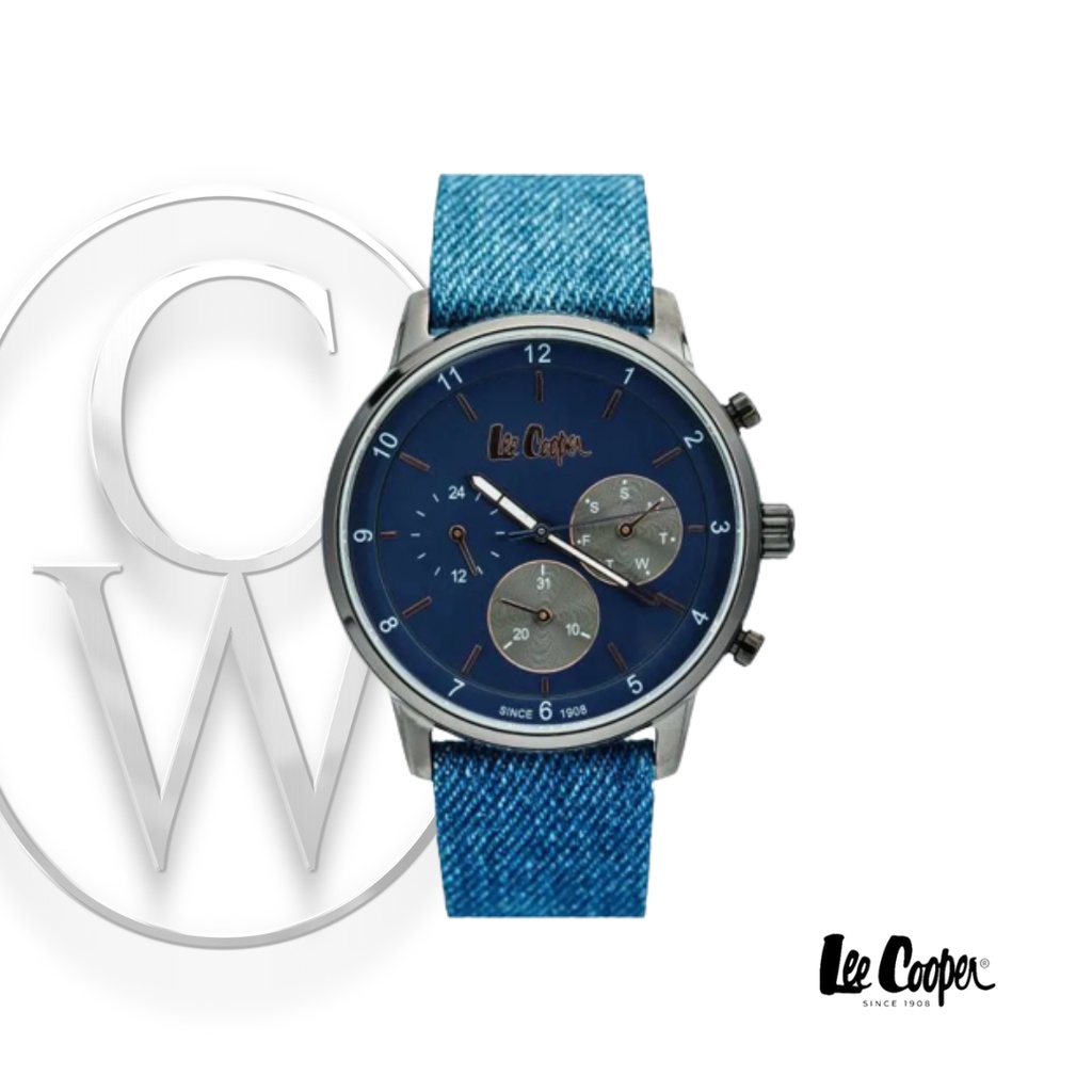 Jam Tangan LEE COOPER LC06912.097 Pria Jeans ORIGINAL