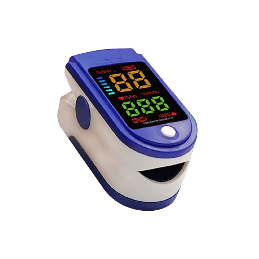 LK87 Pulse Oximeter Fingertip LK87 Led 4WARNA Oxymeter Saturasi Oksigen Darah