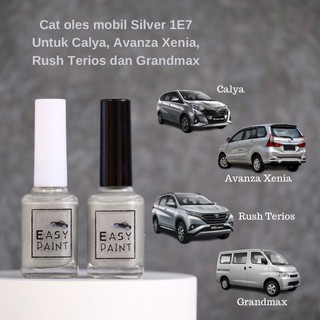 Cat Oles Mobil Silver Metalik 1E7 - Xenia, Avanza, Calya, Rush, Terios, Grandmax