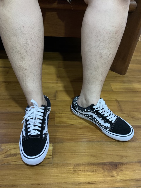 vans old skool polka dot