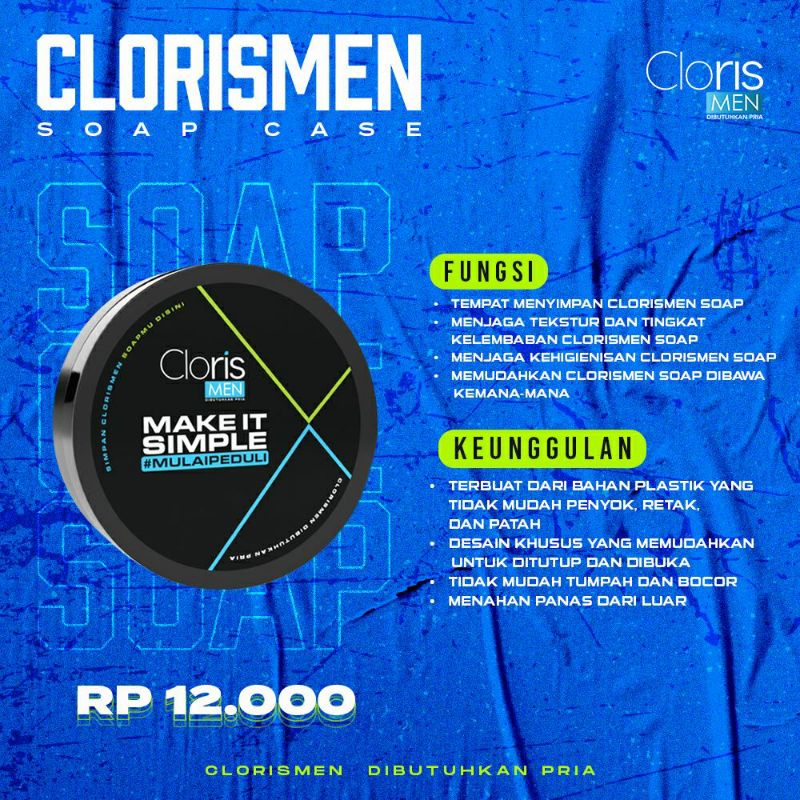 Clorismen Soap Case Wadah Sabun Clorismen