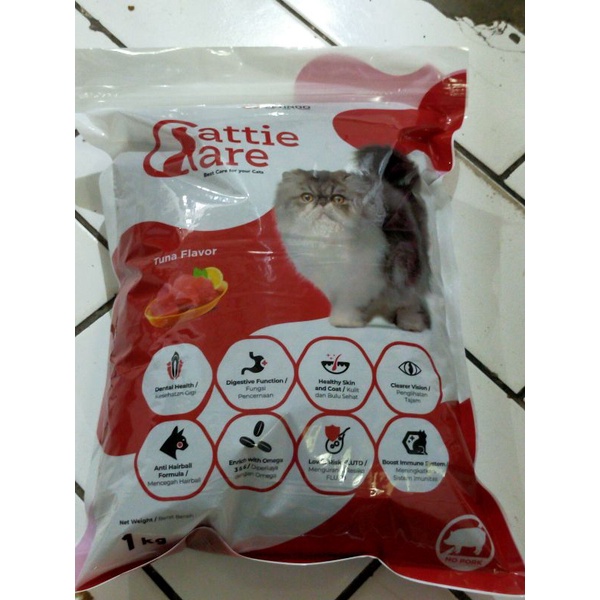 Makanan kucing Cattie Care - Dry Food