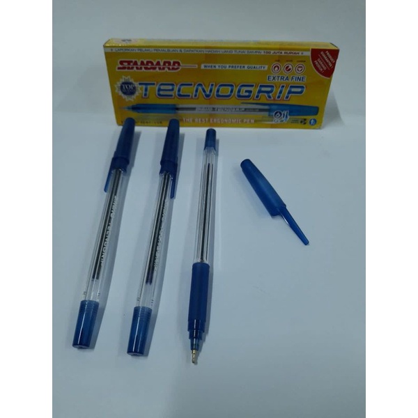 

pulpen standard TECNOGRIP EXTRA FINE hitam.biru