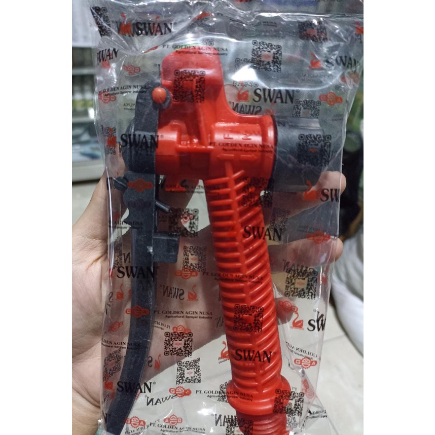 Kran Pencet Sprayer Swan Bahan Plastik Handle Stop Kran Swan