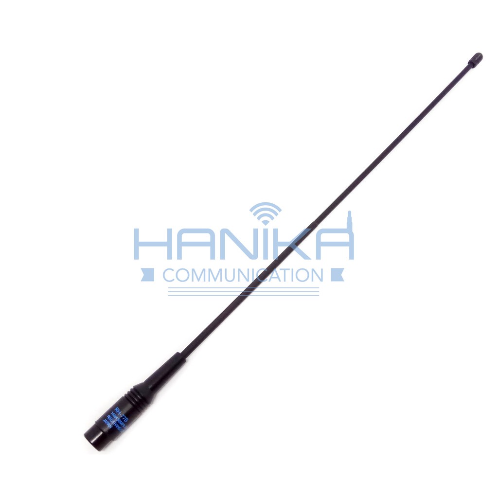 Procom RH77B Antena Handie Talkie Dualband SMA Male Hitam RH77 77B