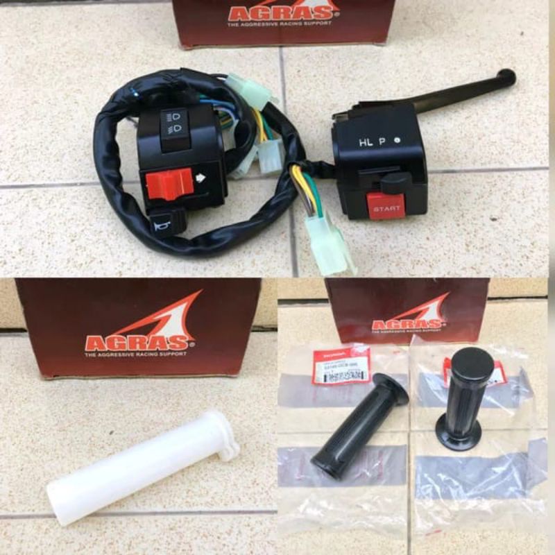 Paket Switch Saklar Holder Honda Astrea Prima dan Astrea Star New Star Old