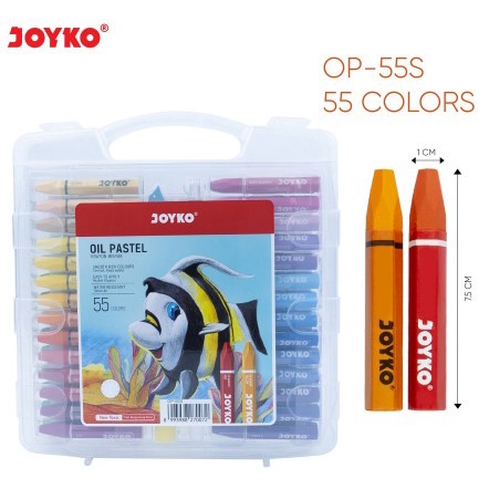 

HAN STATIONERY Crayon Joyko isi 55 Colours