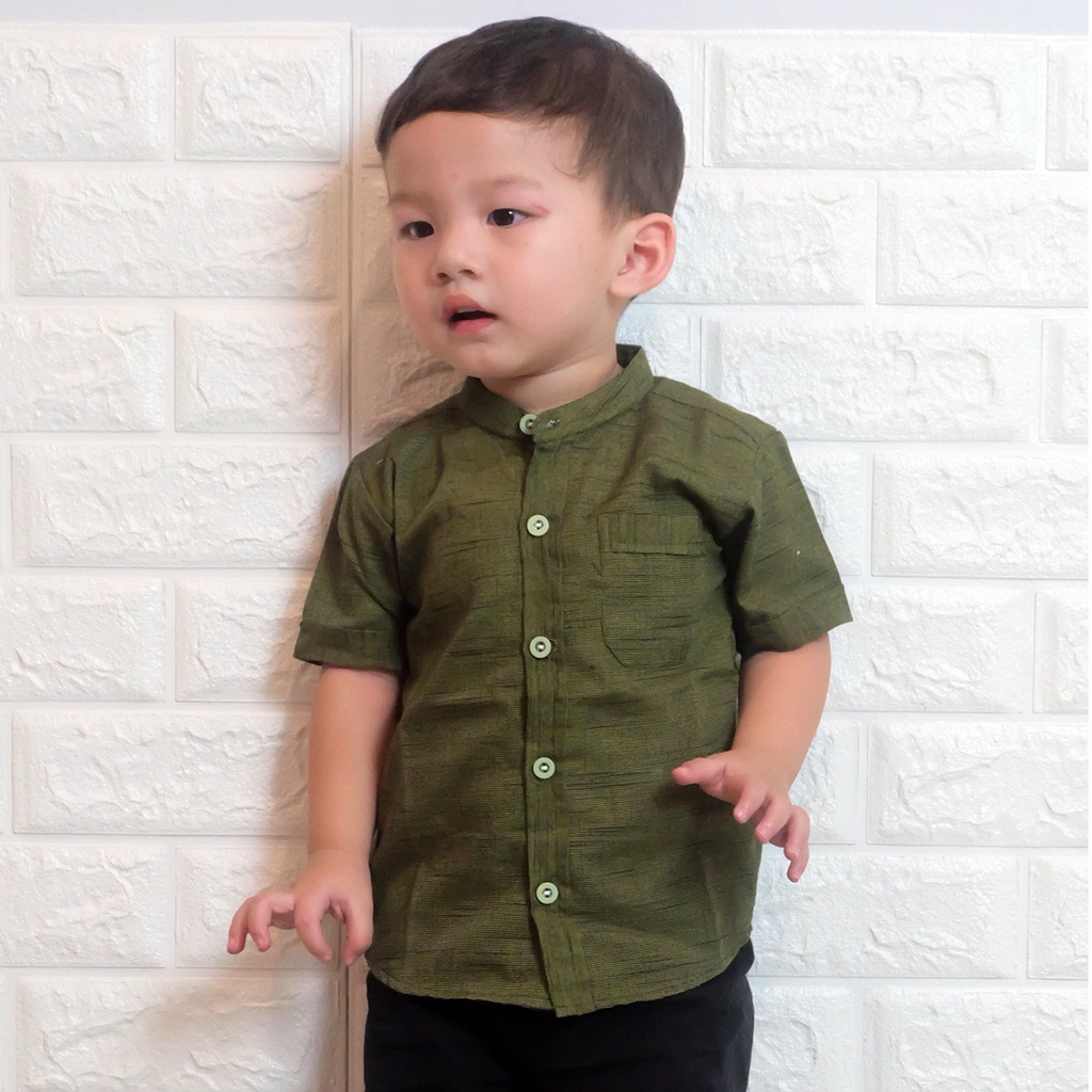KEMEJA BAYI MODEL KERAH | KEMEJA BAYI LAKI LAKI | BAJU BAYI LAKI LAKI 1 4 TAHUN | BAJU ANAK KAKI LAK